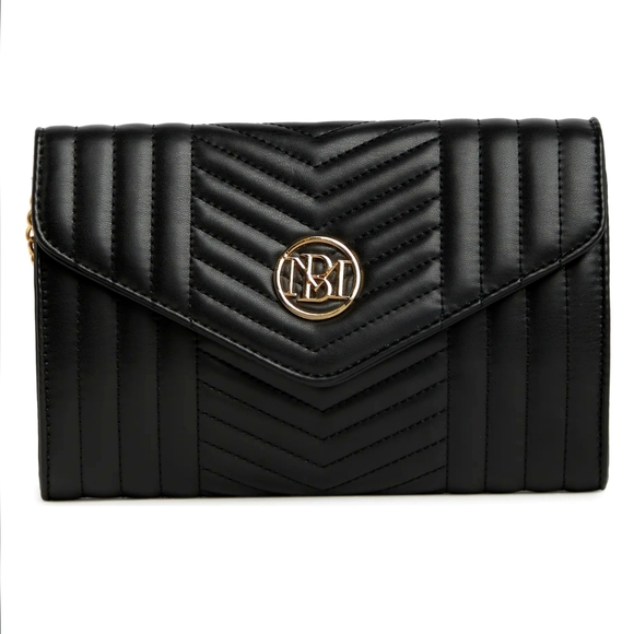 Badgley Mischka Handbags - NWT Chevron Quilted Badgley Mischka Crossbody Bag